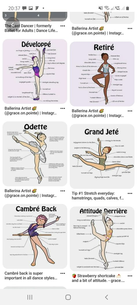 Ballet Names Of Moves, Dance Terms With Pictures, Ballet Dance Moves Names, Dance Terminology With Pictures, Ballet Poses Names, Ballet Jumps Names, Ballet Moves And Names, Ballet Terms With Pictures, Ballet Dance Moves