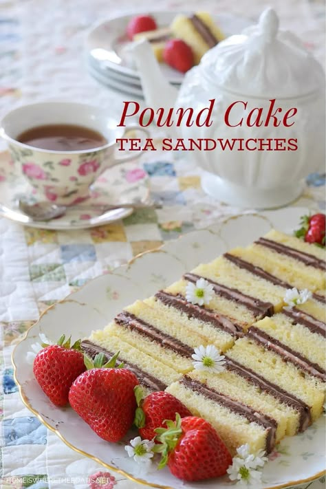 Tea Party Foods, Cream Cheese Sandwiches, Tea Party Recipes, Tea Sandwich, Tea Party Sandwiches, Tea Sandwiches Recipes, Ladies Tea, Afternoon Tea Recipes, Party Sandwiches