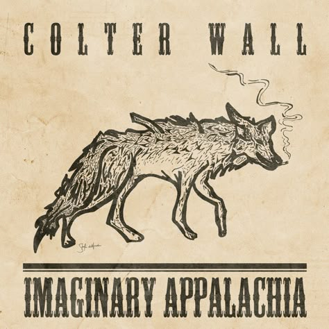 Colter Wall Album Cover, Colter Wall Poster, Western Music Aesthetic, Country Music Album Covers Aesthetic, Country Wall Prints, Colter Wall Aesthetic, Colter Wall Tattoo, Country Album Covers Aesthetic, Imaginary Appalachia