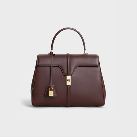 Celine 16 Bag, Celine 16, Luxury Lifestyle Women, Fragrance Samples, Celine Handbags, Bag Outfit, Classic Handbags, My Bags, Celine Bag