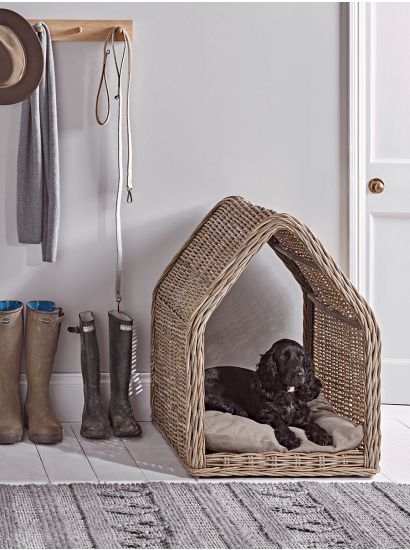 Luxury Dog Beds, Indoor Cat & Dog Houses & Enclosed Beds with Roof Boot Room Storage, Shoe Storage Furniture, Door Knockers Unique, Indoor Dog House, Dog House Bed, Hanging Chair Outdoor, Designer Dog Beds, Cox And Cox, Indoor Dog