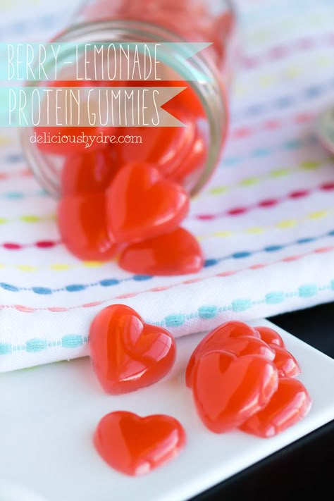 Protein Gummies, Paleo Recipes Snacks, Paleo Kids, Berry Lemonade, Kids Snack Food, Protein Fruit, Gummies Recipe, Paleo Snacks, Homemade Candies