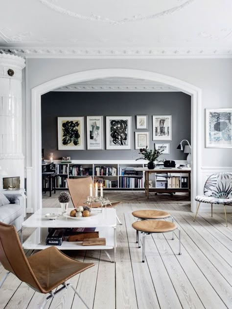 The-Beautiful-Home-of-Interior-Stylist-Cille-Grut-01 Danish Interior, Interior Boho, 아파트 인테리어, Living Room Scandinavian, Scandinavian Interior Design, Scandinavian Living, Interior Modern, Natural Home Decor, Scandinavian Interior