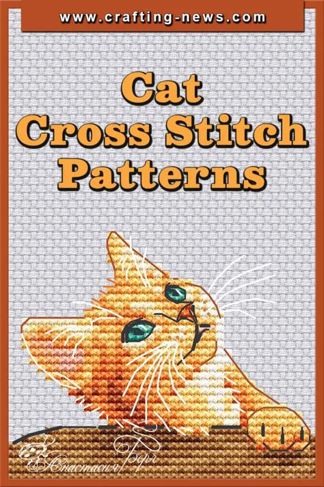 Black Cat Cross Stitch Pattern Free, Free Cat Cross Stitch Patterns, Cat Cross Stitch Pattern Free, Cat Cross Stitch Patterns, Cross Stitch Patterns Free Printable, Black Cat Cross Stitch Pattern, Cat Cross Stitch Charts, Cats Cross Stitch, Large Cross Stitch Patterns