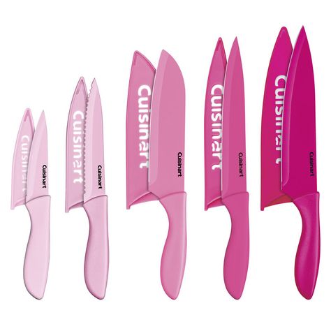 Cuisinart's Kitchen Appliances for Professional and Home Chefs | us-cuisinart-sfra Pink Knives, Pink Knife, Future Apartment Decor, Apartment Aesthetic, Santoku Knife, Pink Kitchen, Paring Knife, Pink Bedding, Cute Home Decor