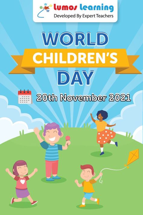 #WorldChildrensDay was first established in 1954 as Universal Children's Day and is celebrated on 20th November each year to promote international togetherness, awareness among children worldwide, and improving children's welfare. Universal Children's Day, Parent Resources, Children's Day, Child Day, Family Guy, Parenting