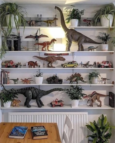 Dinosaur Room Decor, Dinosaur Room, Dinosaur Art, Style Deco, Big Boy Room, Dream House Decor, Boho Bedroom, Boy's Room, Boy Room