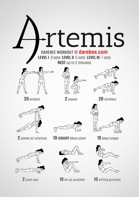 Artemis Workout Artemis Workout, Fantasy Workout, Nerdy Workout, Movie Workouts, Hero Workouts, Challenges Fitness, Workouts Cardio, Superhero Workout, Warrior Workout