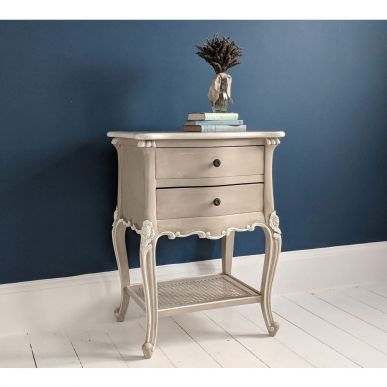 French Bedside Tables | French Bedroom Company French Style Bedside Tables, Classic Bedside Table, French Furniture Design, Classic Bedside Tables, Style Bedside Table, French Bedside Tables, Bedroom Stools, Shabby Chic Bedroom Furniture, French Interior Design