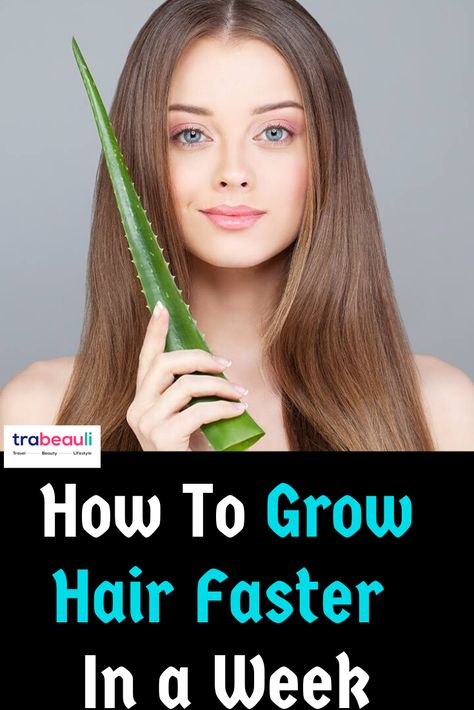 Looking for how to grow hair faster in a week? Yes, so check out natural home remedies to grow your hair. #hairgrowth #haircare #homeremedies Grow Hair Faster In A Week Natural, How To Grow Your Front Hair Faster, How To Grow Long Hair Faster In A Week, How To Make Hair Grow Faster In A Week, Grow Long Hair Faster Over Night, Grow Hair Faster In A Week, Hair Growth Faster In A Week, Hair Growth Tips Faster Hair Growth Tips Faster At Home, How To Grow Hair Faster In A Week