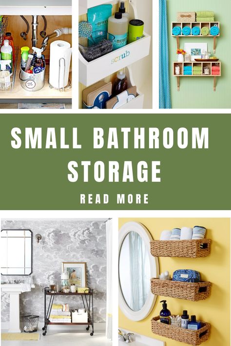 Small Bathroom Storage Bathroom Ideas Storage Organizing, Vanity Ideas Storage, Themes Nursery Ideas, Tiny Bathroom Storage Ideas, Small Bathroom Vanity Ideas, Storage Ideas Small Bathroom, Small Apartment Bathroom Ideas, Organizing Toiletries, Small Bathroom Storage Solutions