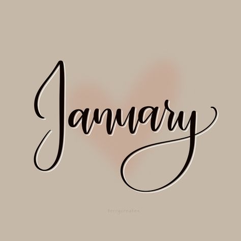 January lettering #lettering #terrycreates #handlettered #moderncalligraphy #calligraphy #procreatelettering #letteringideas #selftaught #procreate #2024mood #pinterest #letteringideas #letteringphilippines #beginner #cursive #aestheticnotes #january January Calligraphy Hand Lettering, January In Calligraphy, January In Cursive, January Cursive, 2025 Calligraphy, Calligraphy January, January Calligraphy, Months Lettering, January Font