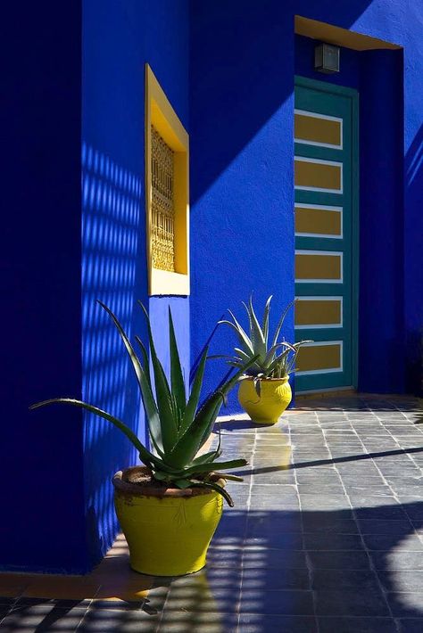 Majorelle Blue, Yves Klein Blue, Yves Klein, Custom Drapery, Blue Colour Palette, Blue Rooms, Klein Blue, Blue House, Minimalist Interior