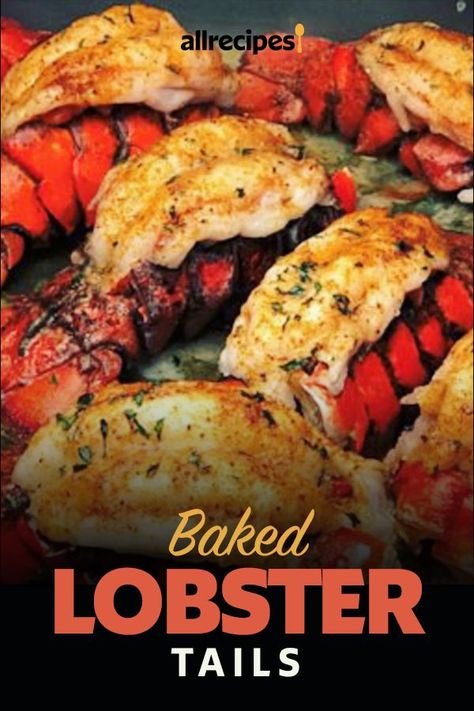 Lobster Tail Oven, Easy Lobster Tail Recipe, Baked Lobster, Baked Lobster Tails, Lobster Sauce, Lobster Bake, Lobster Dishes, Lobster Recipes Tail, Grilled Lobster