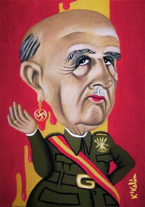 Francisco Franco, Polynesian Tattoo, Ronald Mcdonald, Humor, Funny, Fictional Characters, Art, Humour