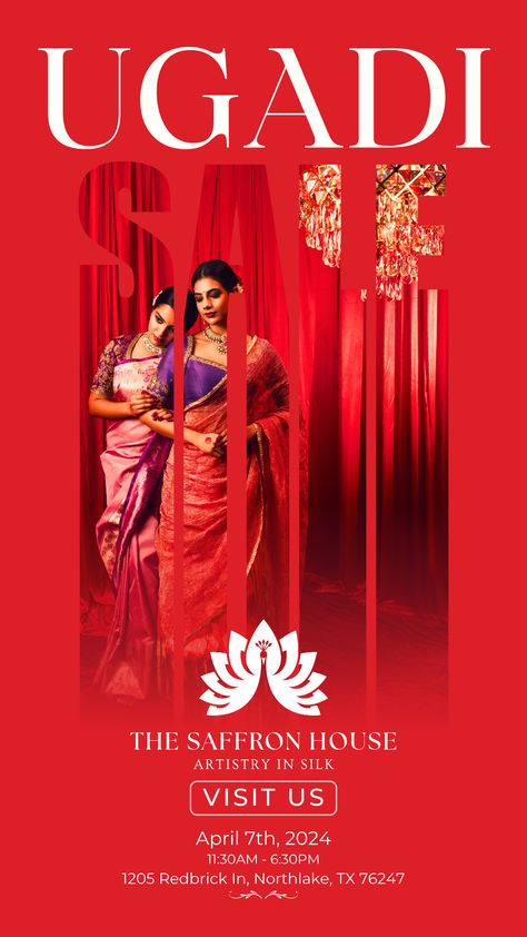 Where tradition meets opulence: indulge in the allure of Saffron House’s luxurious traditional clothing, at Tara : The Luxury Pop-Up Exhibition on April 06th, 2024 at Sheraton Stonebriar Frisco.


#designerwear #localbusinesslove #clothingsesigner #luxurylifestyle #brands #bridalsarees #localbusiness #designersaree #clothingdesign #lifestyle #sareefashion #sareeusa #saree Jewellery Advertising, Exhibition Posters, Social Media Ideas, Exhibition Poster, Bridal Saree, Saree Styles, Traditional Clothing, Designer Wear, Ig Story