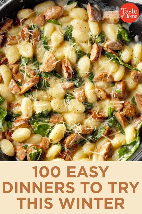 Easy Winter Recipes, Healthy Winter Meals, Winter Dishes, Winter Dinner Recipes, Winter Dinner, Fall Dinner, Easy Dinners, Winter Food, Quick Dinner