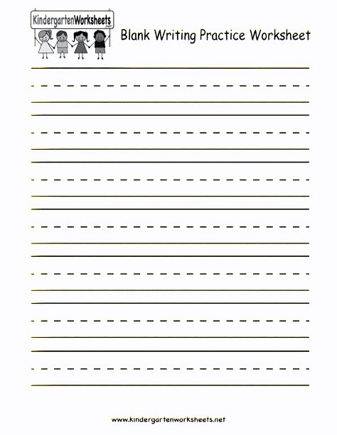 Kindergarten Blank Writing Practice Worksheet Printable Penmanship Worksheets, Free Printable Handwriting Worksheets, Handwriting Worksheets For Kindergarten, Writing Worksheets Kindergarten, Free Handwriting Worksheets, Printable Handwriting Worksheets, Kindergarten Handwriting, Handwriting Worksheets For Kids, Cursive Handwriting Worksheets