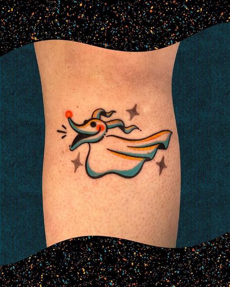 Girly Halloween Flash Tattoo, Mini Spooky Tattoos, Small Christmas Tattoo Flash, Nerd Flash Tattoo, Halloween Traditional Tattoo Flash, Spooky Disney Tattoo, Nightmare Before Christmas Flash Tattoo, Spooky American Traditional Tattoo, Nightmare Before Christmas Zero Tattoo