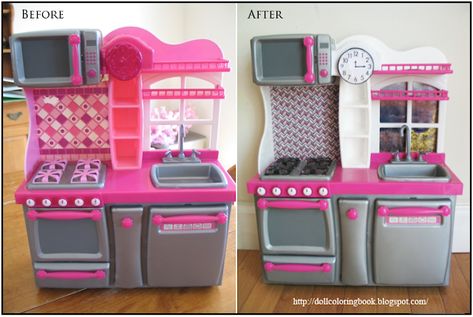 Our Generation Kitchen, Toasted Cheese, Og Doll, Pink Shelves, Og Dolls, Plastic Mixing Bowls, Doll Kitchen, Cornish Hen, American Girl Doll House