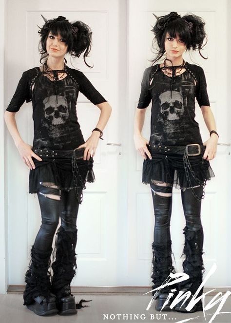 Visual Kei Outfits, Rokku Gyaru, Kei Fashion, Motivation Ideas, Scene Outfits, Chic Outfit Ideas, Scene Emo, Estilo Punk, Punk Outfits