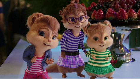 Chipettes Outfits, Alvin And The Chipmunks Girls Costume, Chippetts Costume, Alvin And The Chipmunks Costume Women, Chipmunks Movie, Brittany Miller, Chipmunks And Chipettes, Trio Costumes, The Chipettes