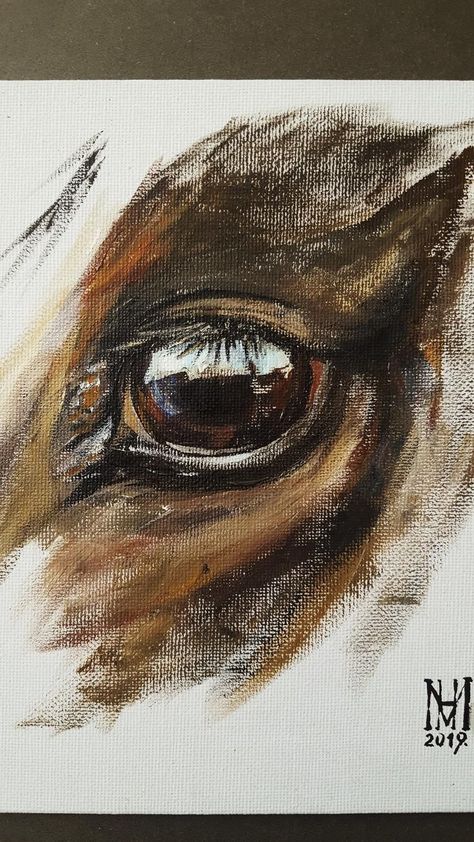 Horse eye ORIGINAL Acrylic paintingAcrylic on canvasEtsy - Horse Paintings Acrylic, Watercolor Horse Painting, Horse Canvas Painting, Horse Art Drawing, Horse Eye, Abstract Horse, Horse Artwork, Watercolor Horse, Soyut Sanat Tabloları