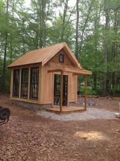 She Sheds from Readers Shed Cabin With Loft, Tiny House From Storage Shed Cabin, Shed With Sleeping Loft, She’d Roof Cabin, 16x16 Cabin With Loft, Shed Blueprints, Simple Shed, Build Your Own Shed, Studio Shed