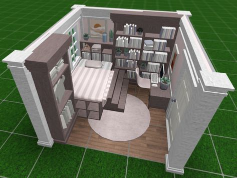 Bloxburg Room 3x3, Bloxburg Bedroom 3x3, 3x3 Bloxburg Bedroom, 3x3 Bedroom Ideas, Bedroom Ideas Pink, Bloxburg Designs, Bedroom Ideas Men, Bloxburg Rooms, Bloxburg Interior