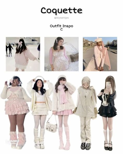 guide to being coquette 🕯️ | Gallery posted by ikra ୧ ‧₊˚ ⋅ | Lemon8 Coquette Style Outfits, Coquette Outfit Aesthetic, Guide Aesthetic, Dollete Coquette, Style Names, 2024 Wardrobe, Dream Wishlist, Coquette Outfit, Winter Outfits Aesthetic