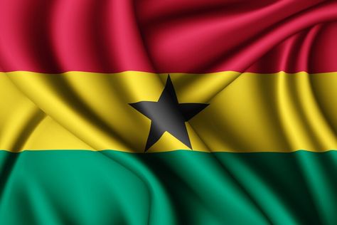 Ghana Travel, Ghana Flag, Background Aesthetics, Jesus Images, Vision Board Inspiration, Flag Background, Wedding Item, Branding Design Logo, Premium Photo