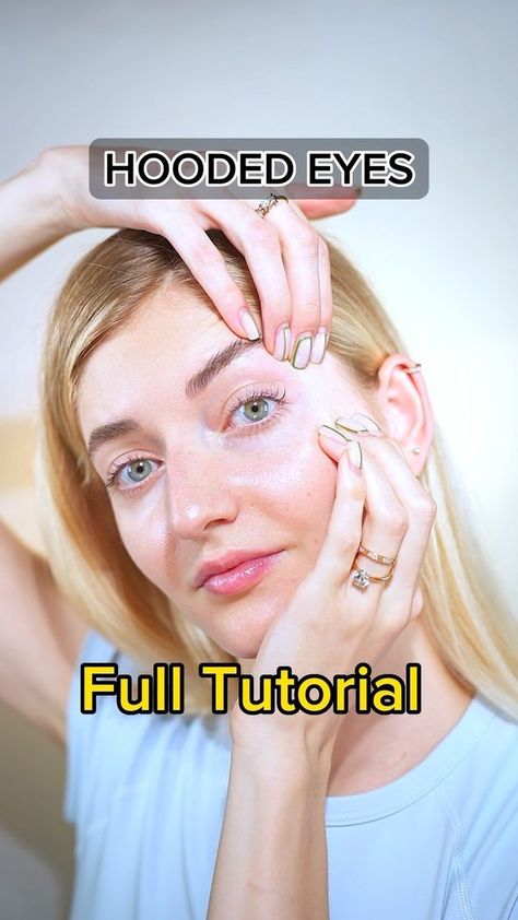 Hooded eyes full tutorial Do this daily along with other exercises for best results✅ Save this video and follow me for more! #hoodedeyes #puffiness #hooded #facecareroutine #facemassage #blepharoplasty #naturalbeauty #beforeafter | Valeriia Veksler | Le Parody · Summer Rain Facial Massage Steps, Losing 100 Pounds, Face Massage Anti Aging, Small Goals, Face Massage Techniques, Facial Routine Skincare, Facial Massage Routine, Face Yoga Exercises, Face Yoga Facial Exercises