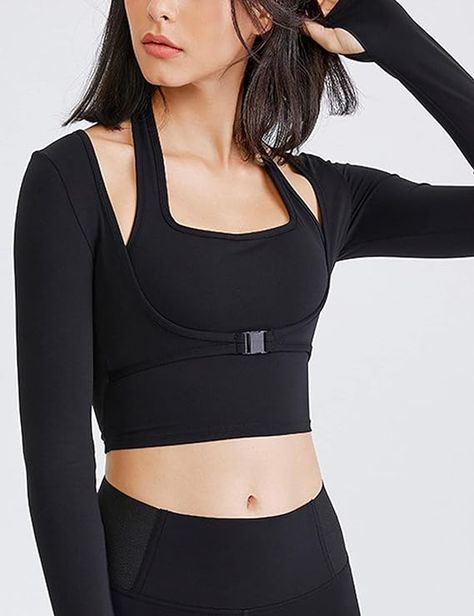 Crop Design, Fitness Wear Women, Yoga Style, Crop Top Set, Luxury Wear, Rib Fabric, Sport Top, Work Dresses, Halter Neck Top