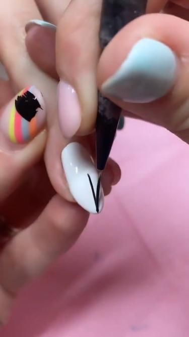 This flame nail art tutorial is so easyyou can do it at homeJust follow these simple steps and you'll have gorgeous flame nails in no timenails naildesign nailtutorial nailart Diy Nail Designs Step By Step, Firework Nail Art, Beginner Nail Designs, Firework Nails, Time Nails, Flame Nail Art, Flame Nails, Nail Tutorial Videos, Scrolling Through Pinterest