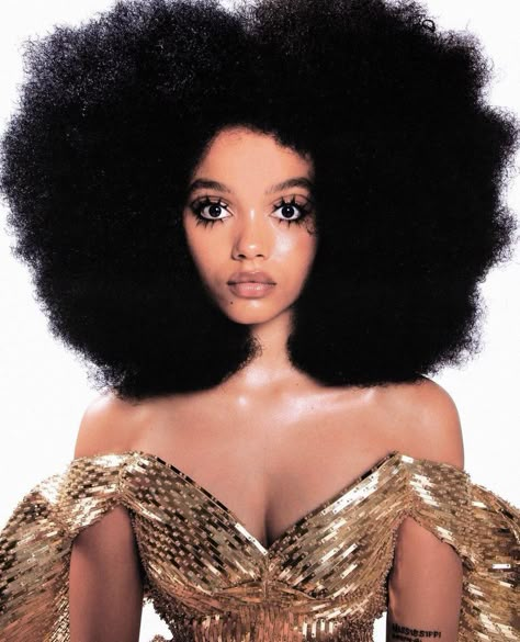 Black Women Glamour, Whitney Peak, Vintage Black Glamour, Black Femininity, Arte Inspo, Afro Hair, Poses References, Hair Reference, Black Culture