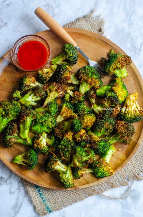 Crispy Chilli Beef, Air Fryer Broccoli, Spicy Broccoli, Ribeye Steak Recipes, Chili Crisp, Fried Broccoli, Veggie Fries, Air Fried Food, Tofu Dishes