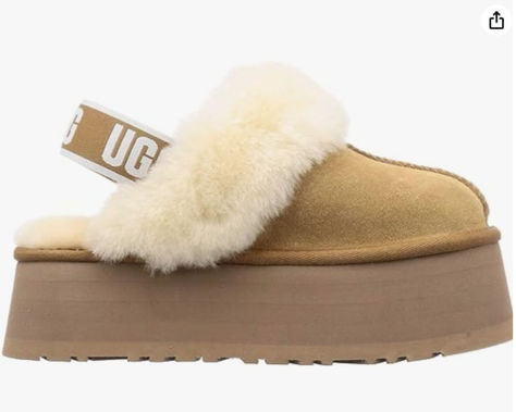 100% Suede
Made in USA or Imported
Dyed Sheep Fur (Fur Origin: United States/United Kingdom/Spain/Ireland/Australia)
Synthetic sole
Suede upper
Sheepskin collar
10mm sheepskin lining and insole Platform Uggs, Lots Of Socks, At Home Outfits, Simple Style Outfits, Non Slip Socks, Lazy Day Outfit, Shearling Slippers, Cute Matching, Outfits To Wear