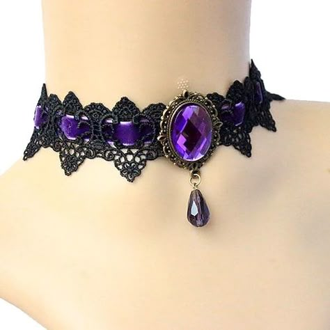 Vampire Choker, Goth Choker Necklaces, Black Lace Necklace, Gothic Choker Necklace, Vampire Necklace, Gothic Choker, Goth Choker, Lace Choker Necklace, False Collar