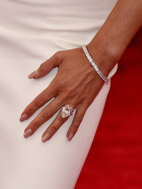 In detail: Victoria Beckham's engagement ring collection Victoria Beckham Engagement Ring, Victoria Beckham Wedding, Full Finger Rings, Green Emerald Ring, Asscher Cut Diamond, Celebrity Engagement Rings, The Met Gala, Ring Collection, Butterfly Earrings