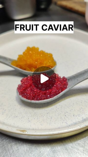 chefsanjudass on Instagram: "Recipe of fruit caviar #food #trending #reels" Red Caviar Recipes, Agar Agar Caviar Recipe, Fruit Caviar Recipe, Trending Desserts 2024, Fancy Side Dishes, Fruit Caviar, Fancy Desserts Presentation, Trending Desserts, Fancy Food Presentation