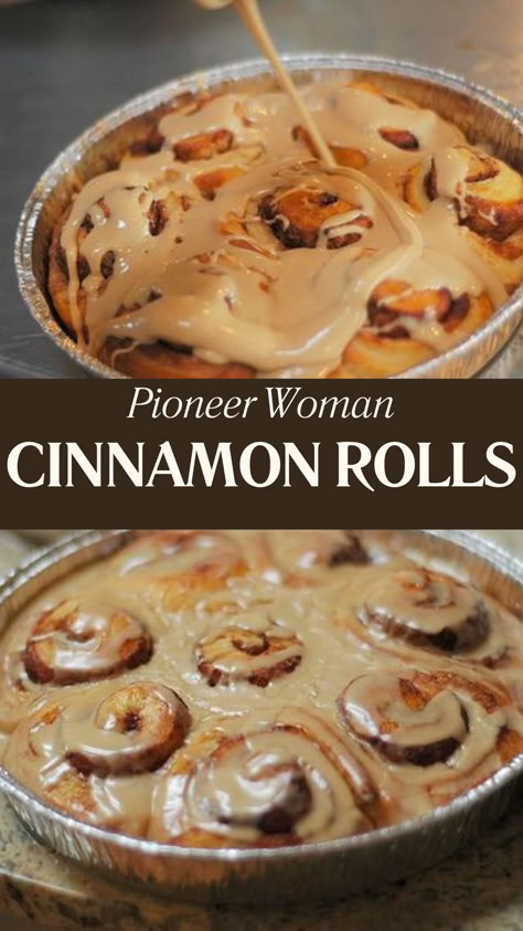 Homemade Cinnamon Rolls Recip - Pioneer Woman No Cinnamon Rolls, Pioneer Woman Doughnut Recipe, The Pioneer Woman Cinnamon Rolls, Pioneer Woman Cinammon Rolls, Pioneer Woman Maple Cinnamon Rolls, Pioneer Woman Yeast Rolls, Rees Cinnamon Rolls, Cinnamon Yeast Rolls, Tasty Cinnamon Rolls