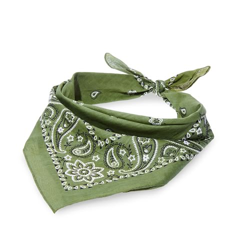 STEVE MADDEN N-Chief. #stevemadden #all Green Bandana, Estilo Indie, Olive Green Pants, Bandana Styles, Bandana Scarf, Gaming Shirt, Zombie Apocalypse, Outer Banks, Bandanas