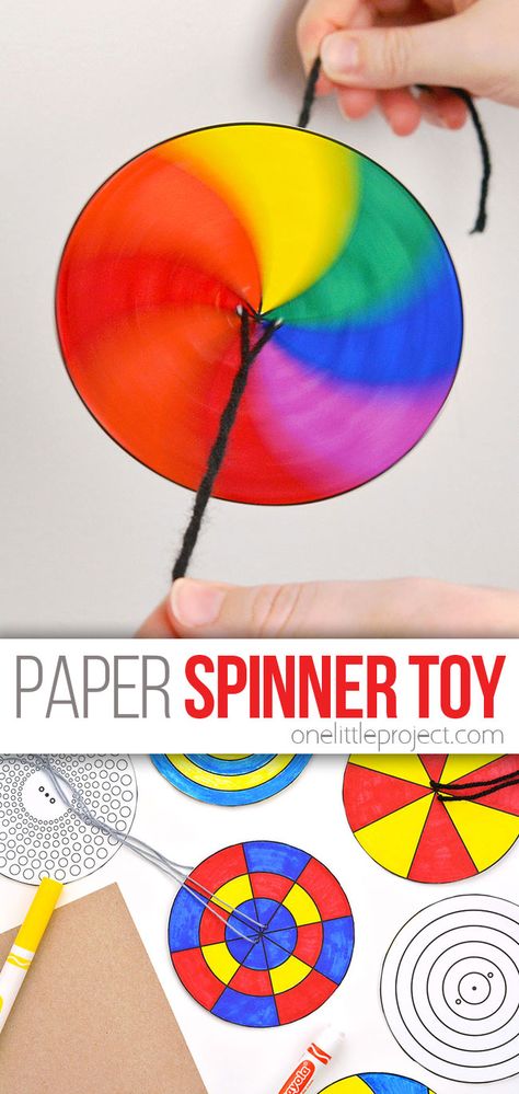 School Age Crafts, Summer Camp Crafts, Spinner Toy, Vbs Crafts, Art Activities For Kids, Craft Projects For Kids, Camping Crafts, Printable Crafts, Childrens Crafts