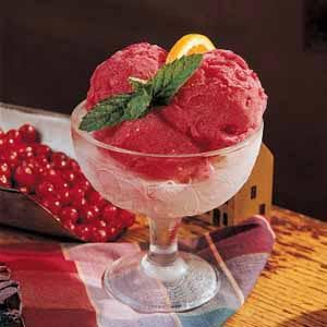 Cranberry Sherbet, Trying Out New Things, Sherbet Recipes, Frozen Cranberries, Ice Cream Sorbet, Ice Cream Desserts, Super Yummy, Homemade Ice, Cream Recipes