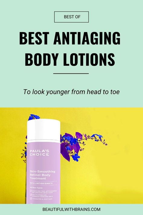 What are the best antiaging body lotions out there? Yep, your body needs its fair of antioxidants to fight wrinkles, too. Because, what’s the point of having a flawless face if your décolleté gives away your real age? Problem is, most creams on the market just moisturize. How do you find the real deal, that elusive cream that reduces wrinkles and prevents them from forming in the first place? Click pin to find out... #skincaretips #antiaging Premature Wrinkles, Skincare Habits, The Best Skin Care Products, Anti Aging Body, Looking Younger, Reduce Hyperpigmentation, Pca Skin, The Best Skin Care, Professional Skin Care Products