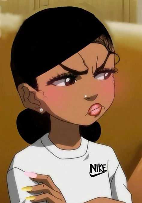 Pdp Aesthetic Girl, Cute Baddie Profile Pictures, Cute Animated Profile Pictures, Tiktok Wallpaper Profile, Melanin Cartoon Black Art, Funny Wallpapers Iphone Mood, Baddie Cartoon Pfp Wallpaper, Black Cartoon Characters Wallpaper, Black Baddie Cartoon