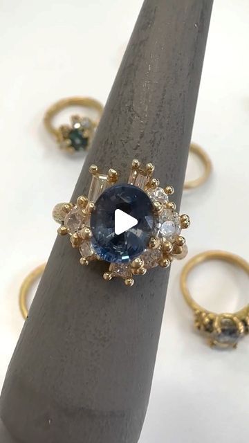 Ruth Tomlinson Fine Jewellery on Instagram: "Spotlight on this show stopping Blue Sapphire and Diamond Sweeping Cluster Ring… featuring a 2ct sapphire and over a carat of mixed cut diamonds. Available online or come and try it on at our London atelier . . . #ruthtomlinsonjewellery #RTHeracollection #sapphiresanddiamonds #statementjewellery #engagementring #modernbride" Ruth Tomlinson, Modern Bride, Fine Jewellery, Cluster Ring, Blue Sapphire, Diamond Cuts, Sapphire, Fine Jewelry, Diamonds