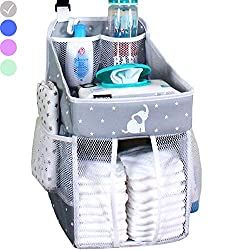 Toddler Playpen, Baby Girl Nursery Room Ideas, Large Playpen, Room Ideas Pink, Potty Training Baby, Baby Potty Training, Changing Table Organization, Diaper Organizer