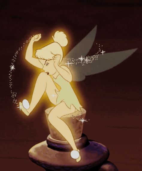 Angry Tinkerbell  Animated Gif Disney Amor, Animiertes Gif, Tinkerbell And Friends, Tinkerbell Disney, Animation Disney, Tema Disney, Images Disney, Disney Gif, Film Disney