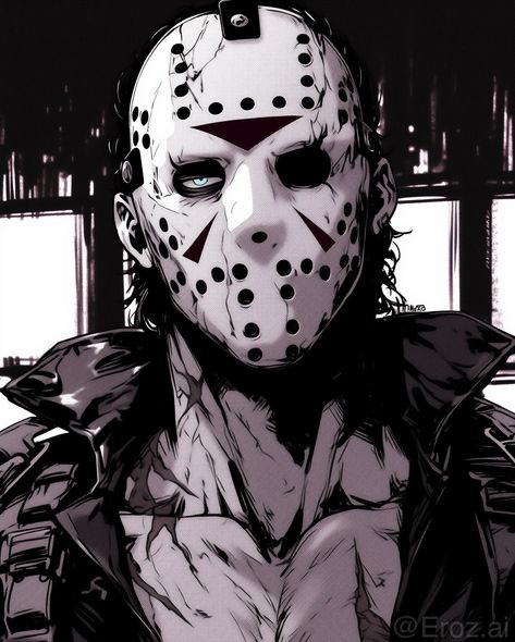 Jason Voorhees - Mashup Styles Which one is your favourite? Please Like, Share, Comment and Follow, if you enjoy my content and want to see more, really helps the page grow and helps other people see (If you want to re-upload, make sure it’s a few days after the post date)❤️👍🏻 #jasonvoorhees #jason #fridaythe13th #friday #horror #horrormovies #horrorart #horrorfan #anime #animeposters #animeartwork #animeartist #animestyle #animecollector #art_4anime #animecommunity #manga #animelover #an... Jason Fanart Friday The 13th, Jason Voorhees Anime, Jason Vorhees Art, Jason The Killer, Jason Voorhees Pfp, Jason Voorhees Funny, Jason Voorhees Face, Jason Voorhees Fanart, Jason Voorhees Wallpaper